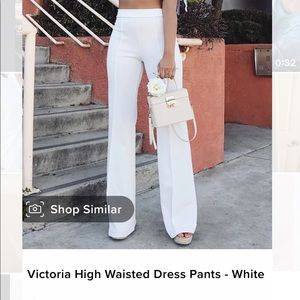 Fashion Nova Victoria high waisted dress pants